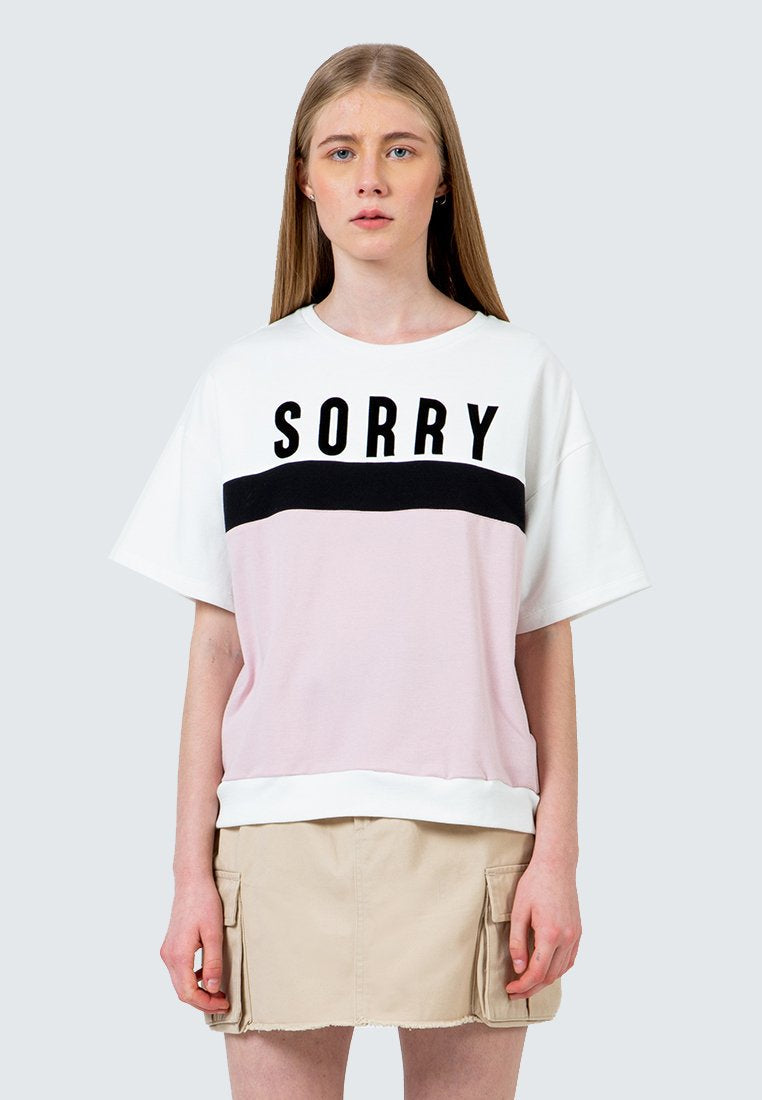 Oversized Sorry Tee