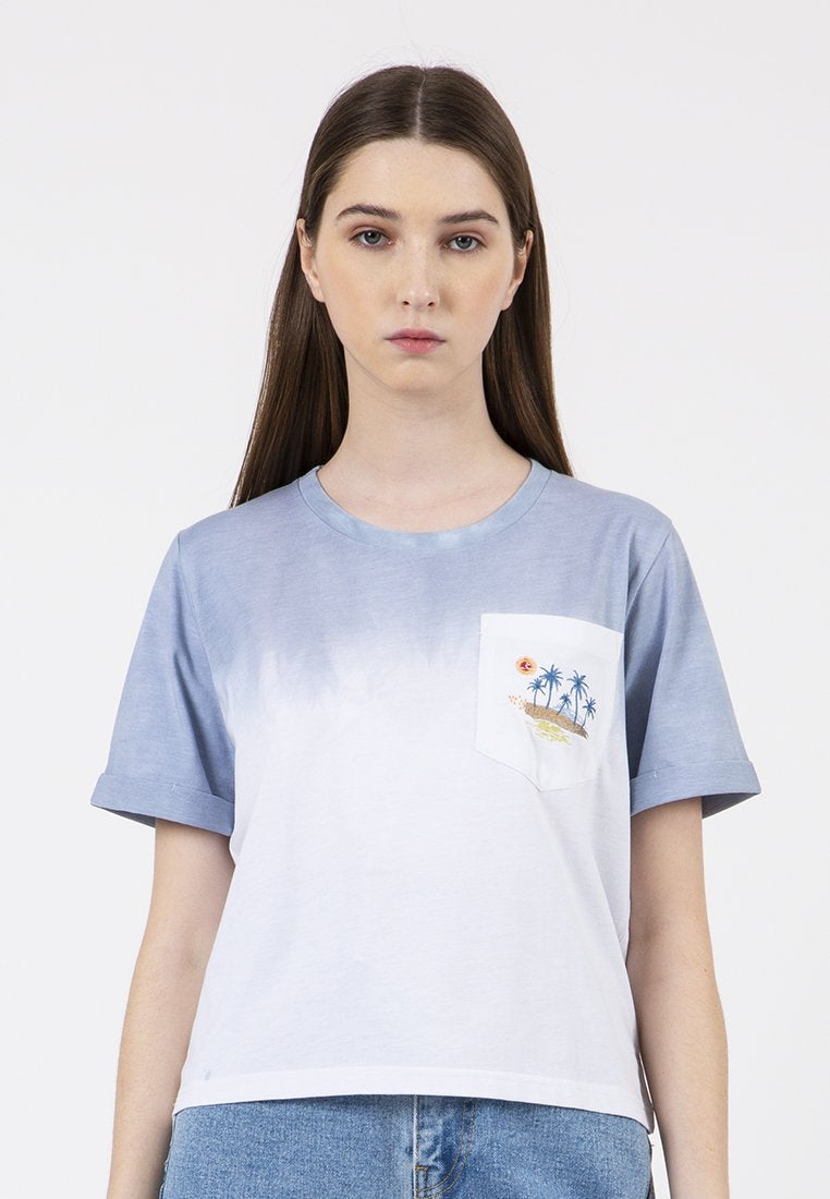 Embroidered Pocket Tee