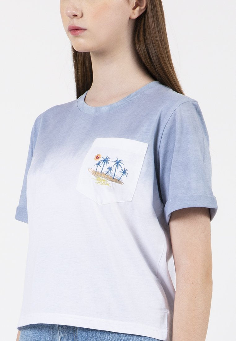 Embroidered Pocket Tee