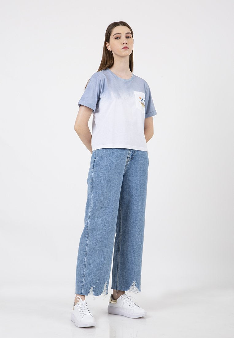 Embroidered Pocket Tee