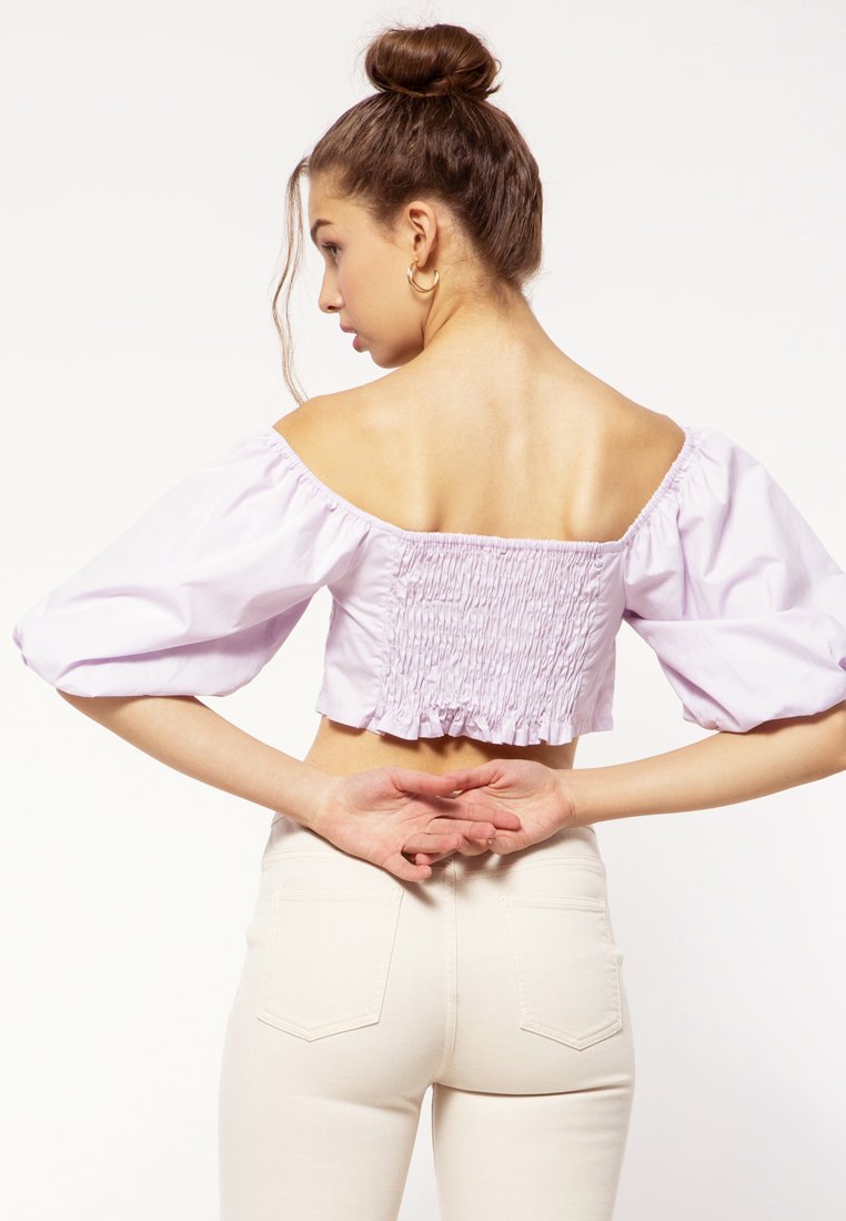 Balloon Sleeves Top