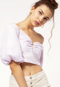 Balloon Sleeves Top