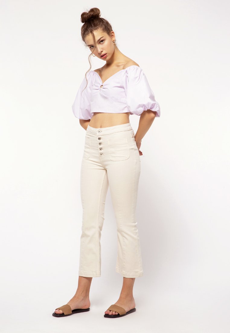 Balloon Sleeves Top
