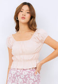 Gathered Crop Top