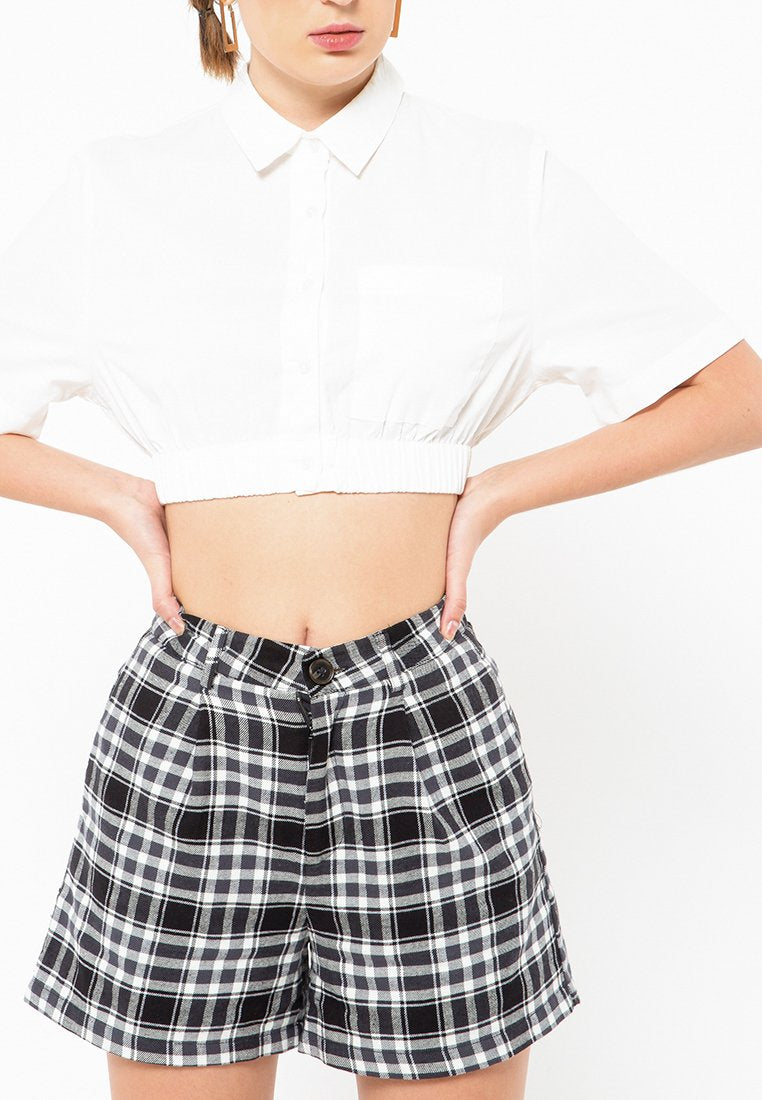 Crop Short Sleeve Shirt