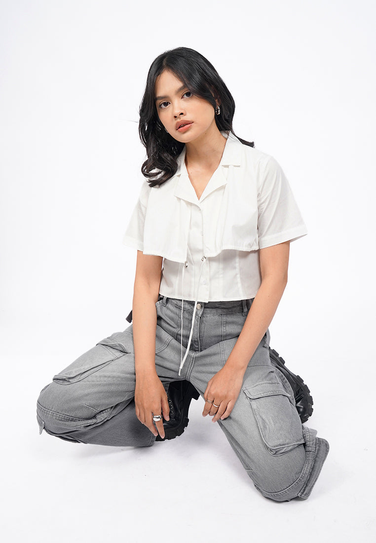 Double Layer Short Sleeve Shirt