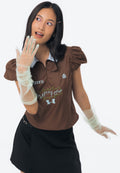 Colorbox X Gimme Puff Sleeve Top