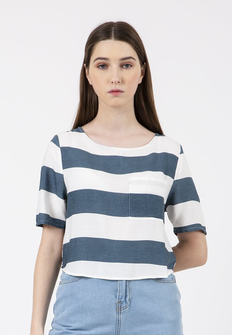 Basic Short Sleeve Blouse