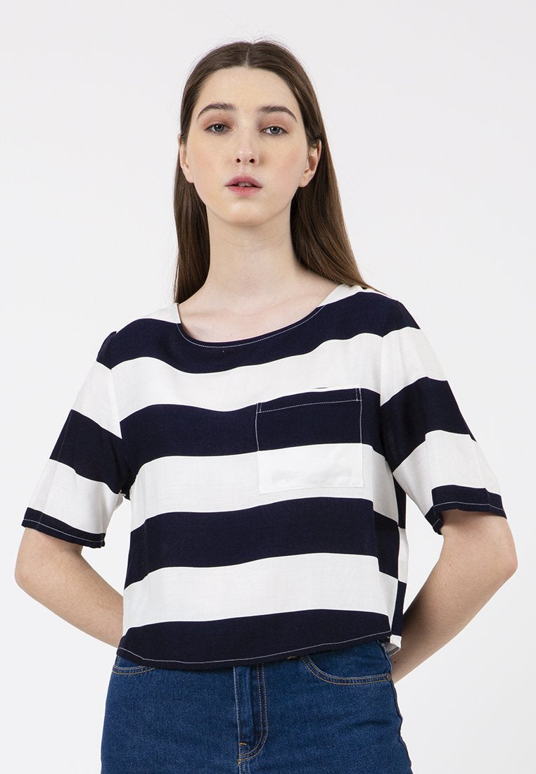 Basic Short Sleeve Blouse