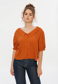 V-neck Blouse
