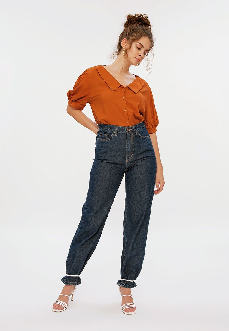V-neck Blouse