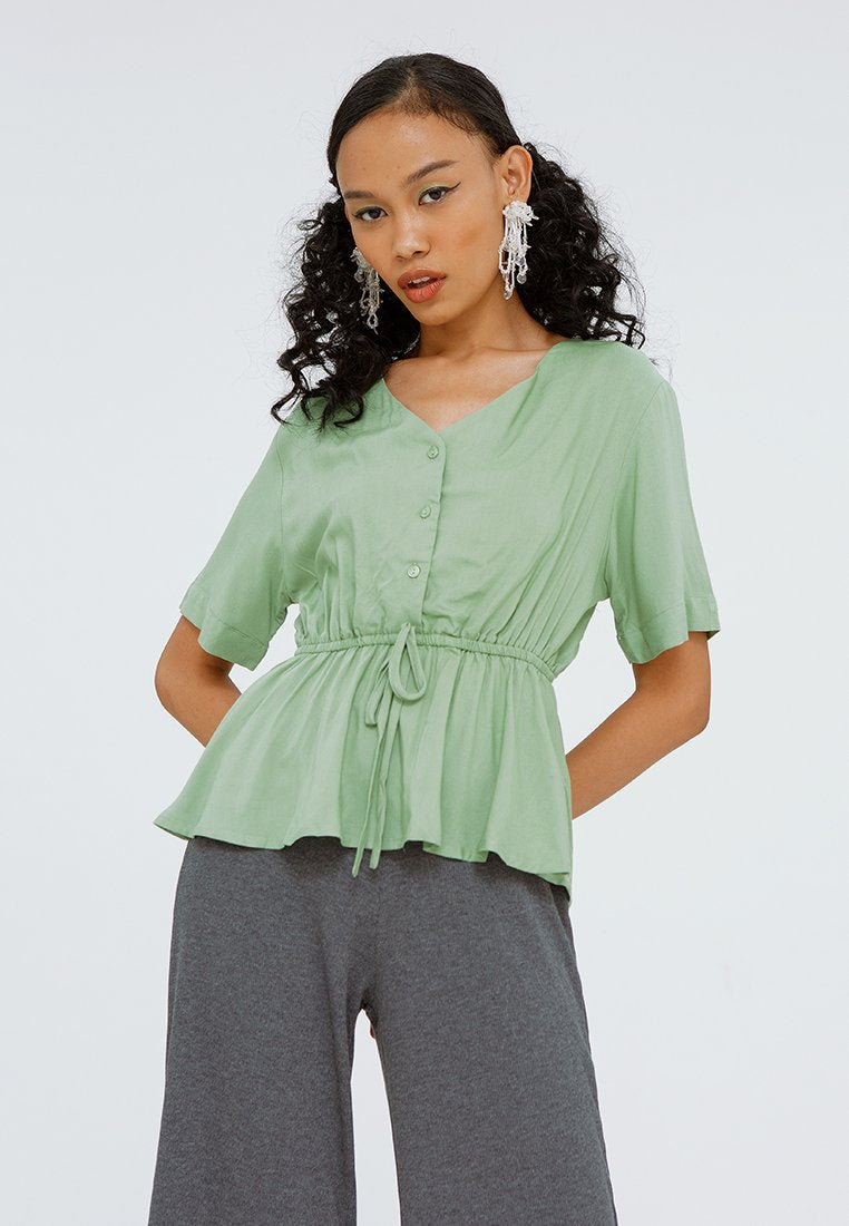 V-neck Blouse