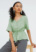 V-neck Blouse