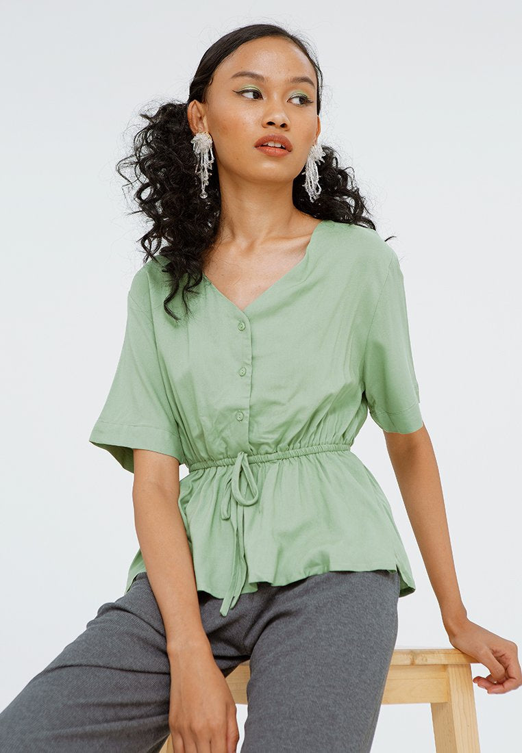V-neck Blouse