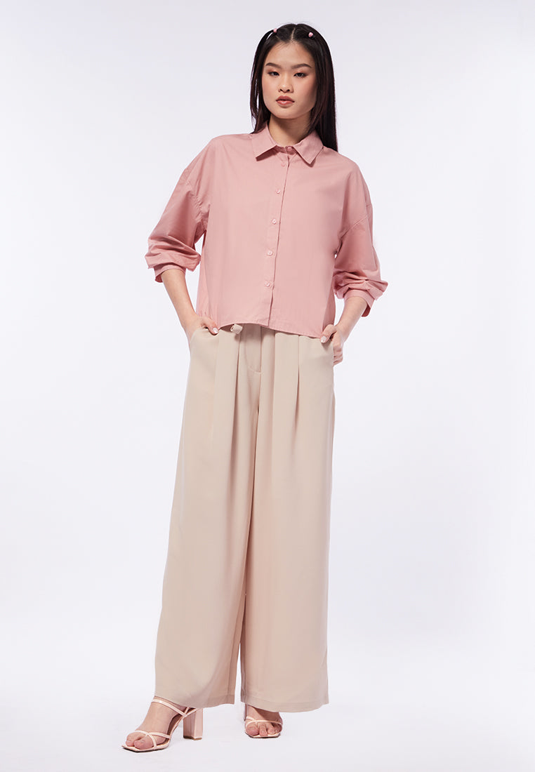 Voluminous Sleeves Blouse
