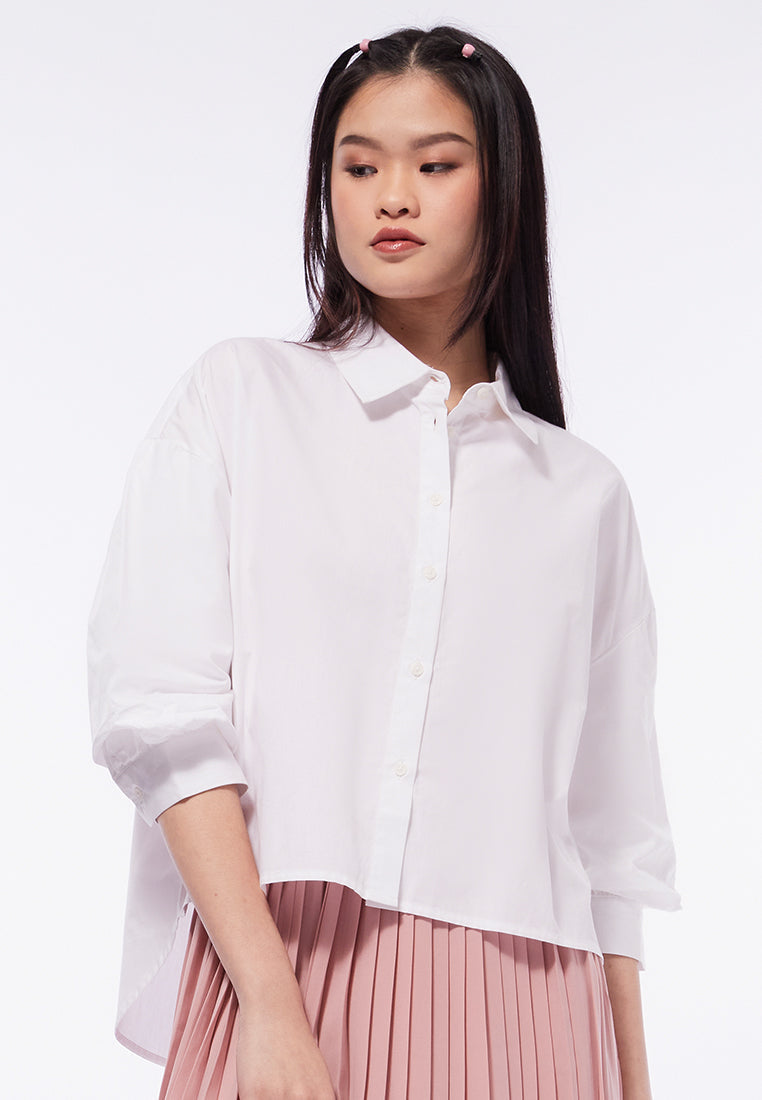 Voluminous Sleeves Blouse