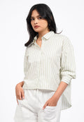 Voluminous Stripes Blouse