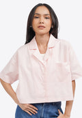 Notch Collar Pocket Shirt