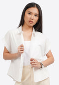 Roll Up Short Sleeve Blouse