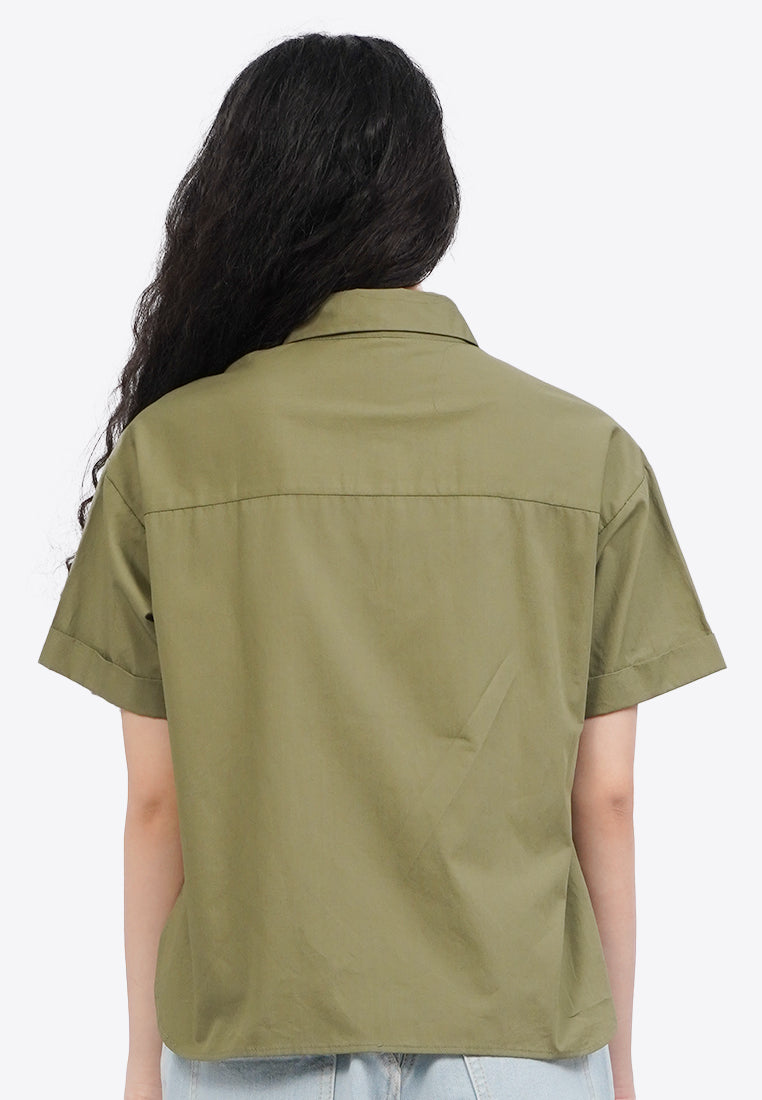 Short Sleeve Shirt with Pocket