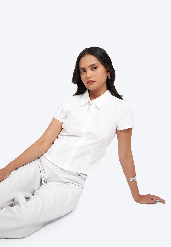 Fitted Short Sleeve Shirt
