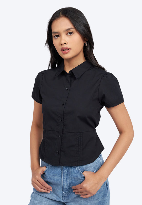 Fitted Short Sleeve Shirt