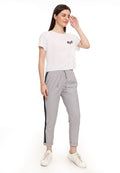 Patches Blouse With Back Tie