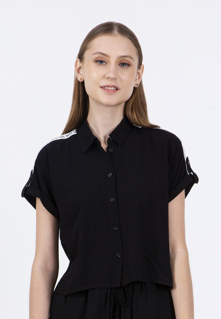 Short Sleeves Blouse