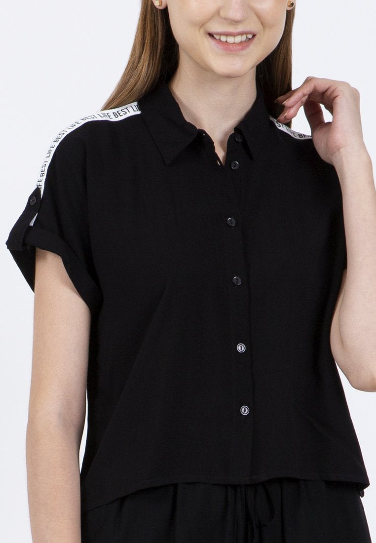 Short Sleeves Blouse