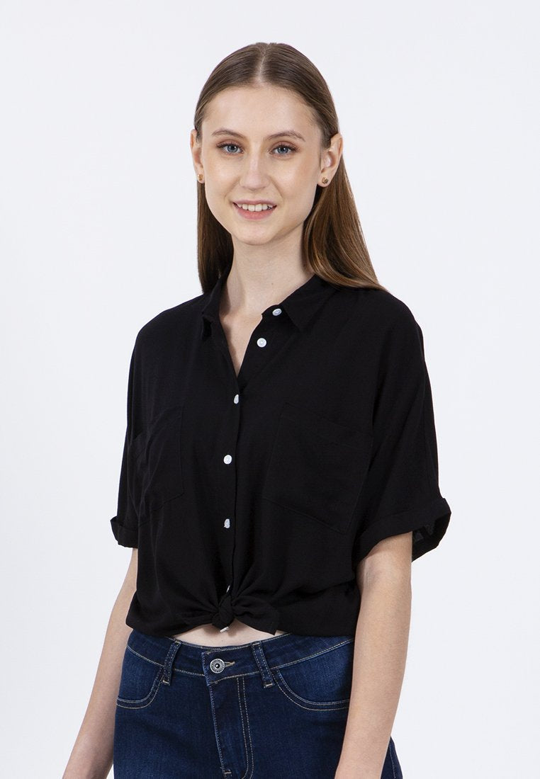 Short Sleeves Blouse