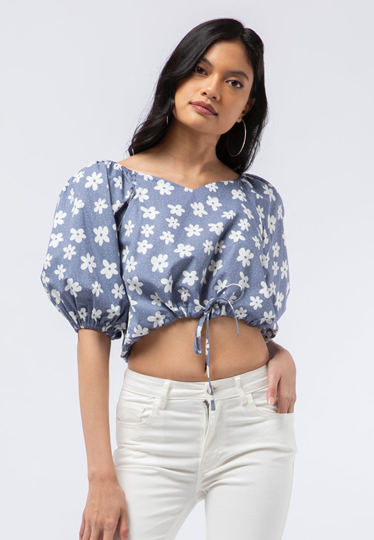 Balloon Sleeve Blouse