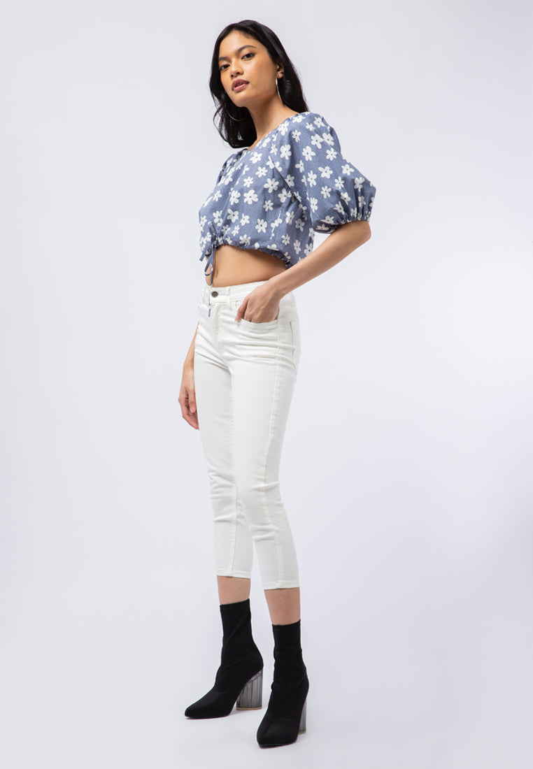Balloon Sleeve Blouse