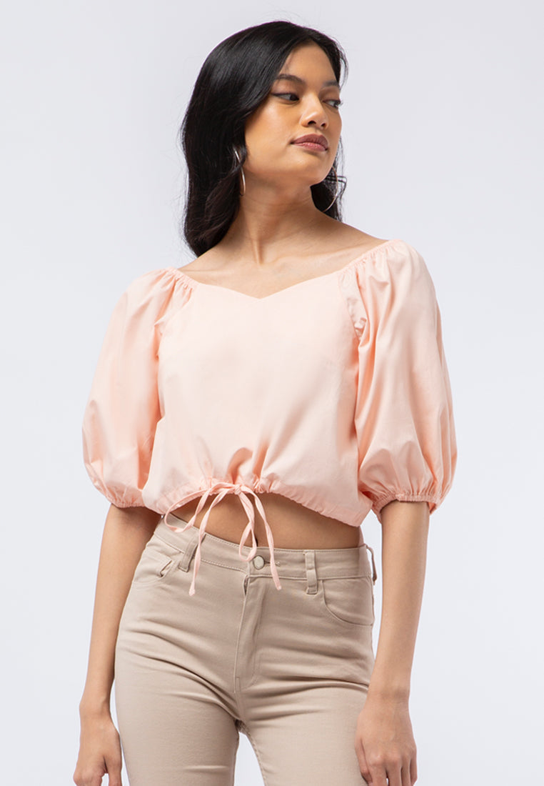 Balloon Sleeve Blouse