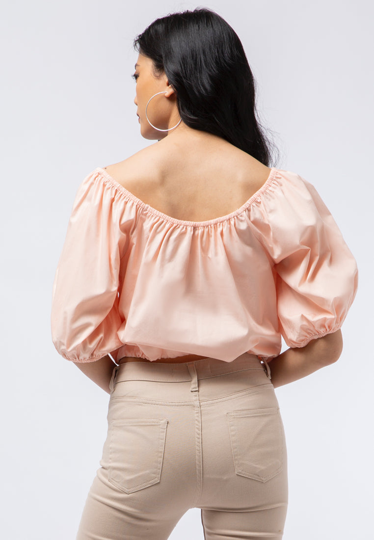 Balloon Sleeve Blouse