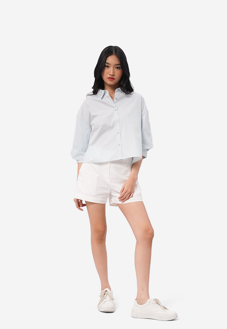 Voluminous Stripes Blouse