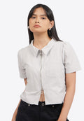 Short Sleeve Parachute Blouse