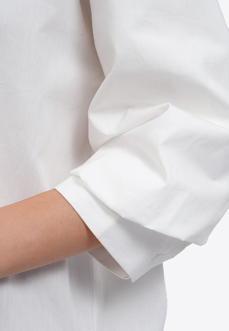 Balloon Sleeves Blouse