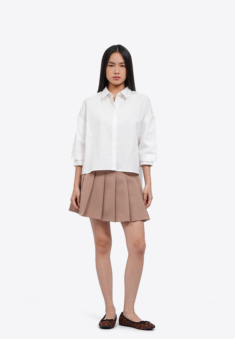 Balloon Sleeves Blouse