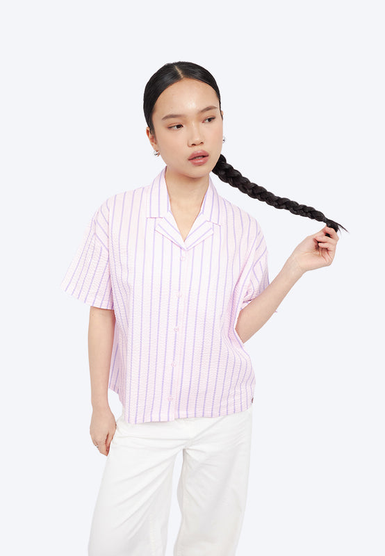 Textured Stripes Shirt