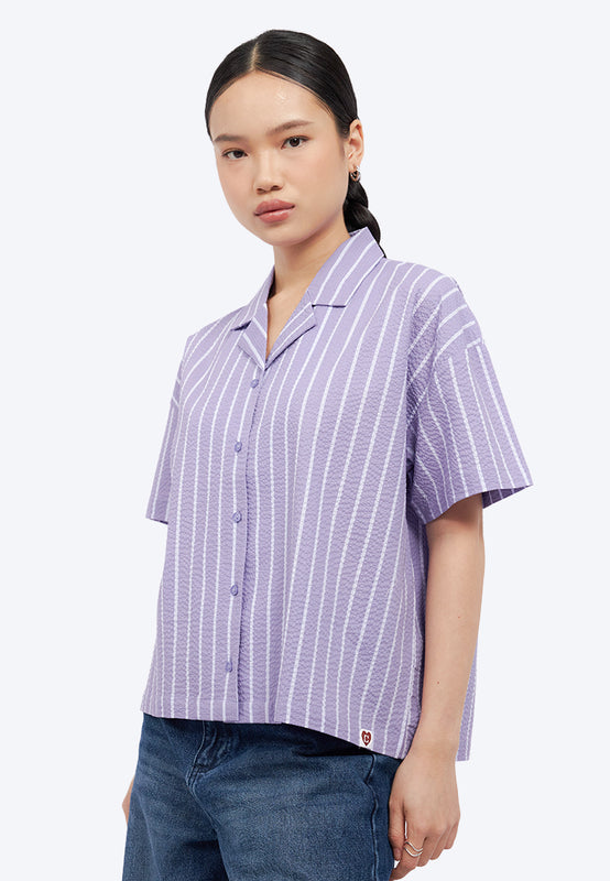 Textured Stripes Shirt