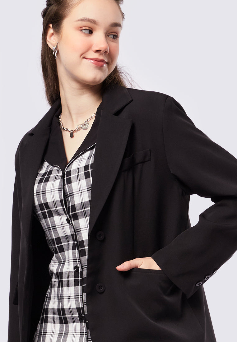 Oversized Long Sleeve Blazer