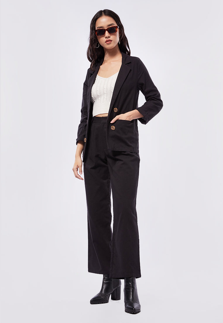 Rustic Open Blazer