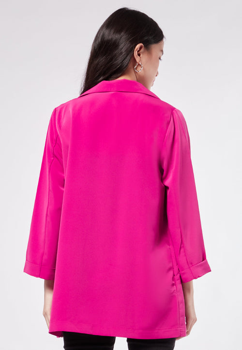3/4 Sleeve Loose Blazer