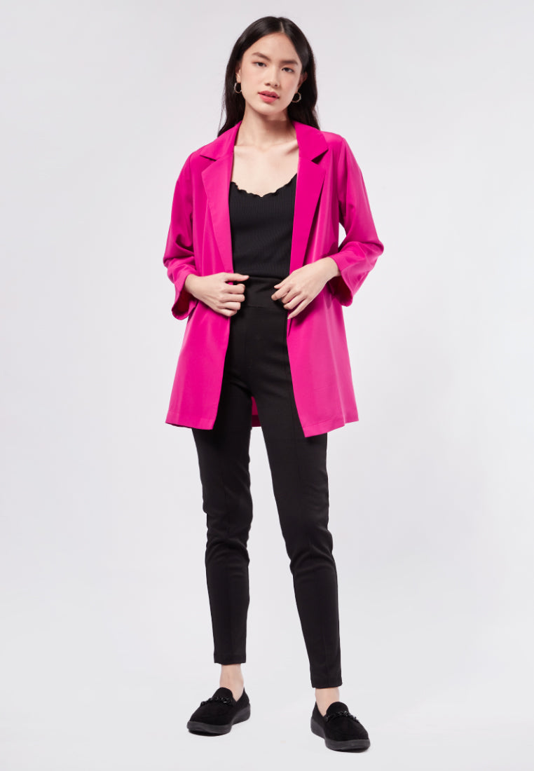 3/4 Sleeve Loose Blazer