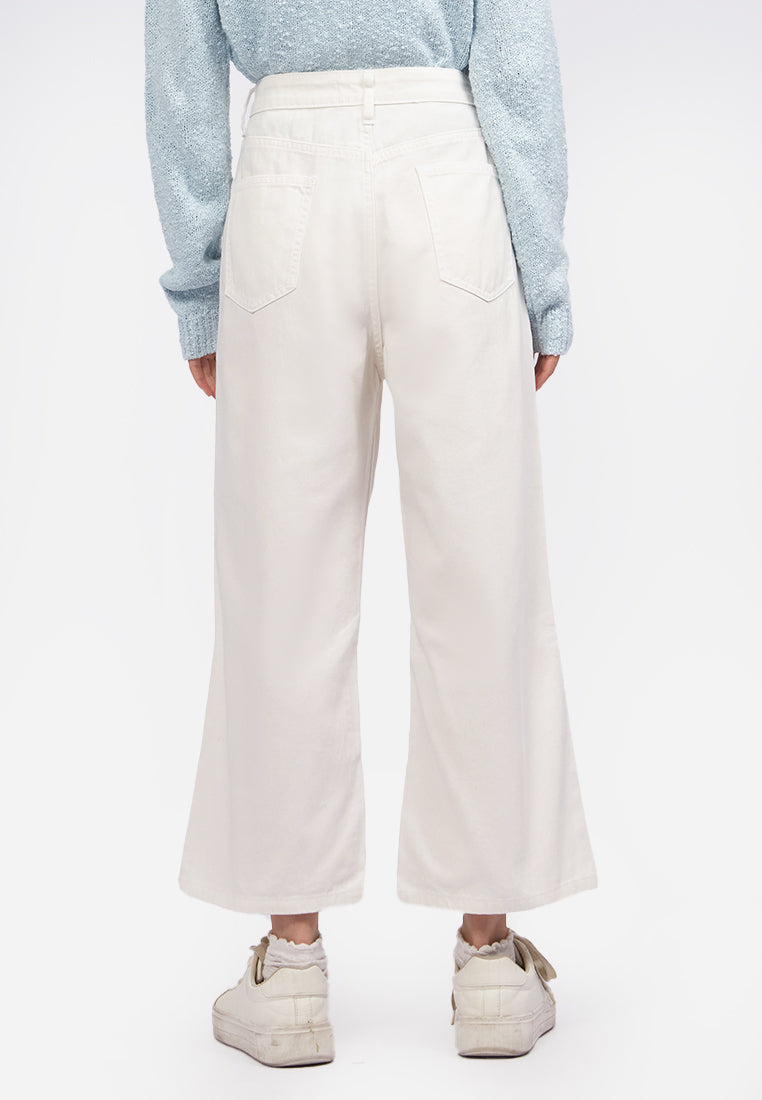 High Waist Loose Flare Pants