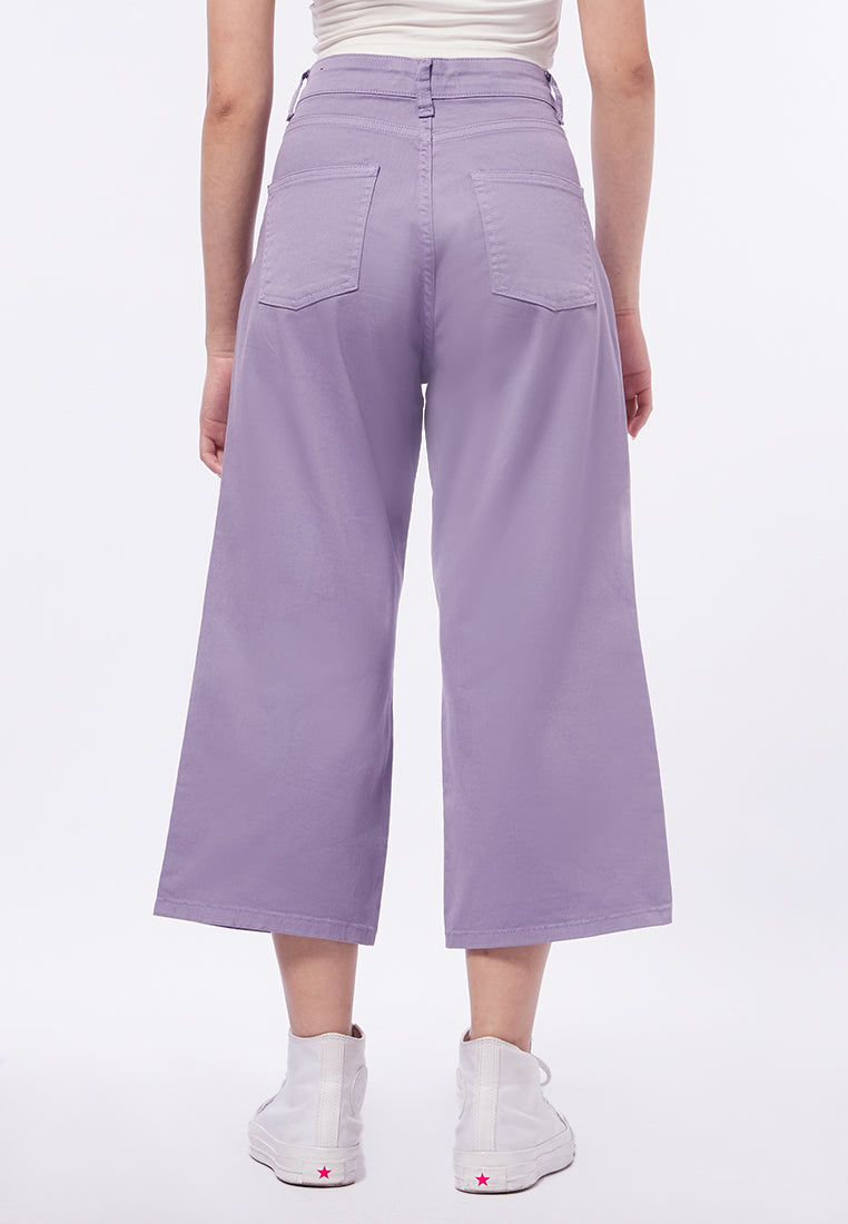 Tapered Fit Denim Cullote