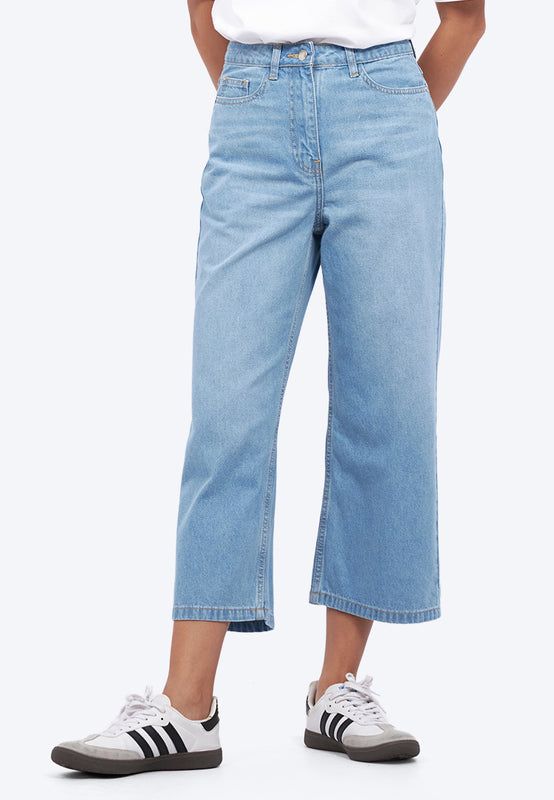 Culotte Denim Pants