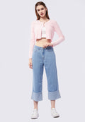 Regular Fit Denim Cullote