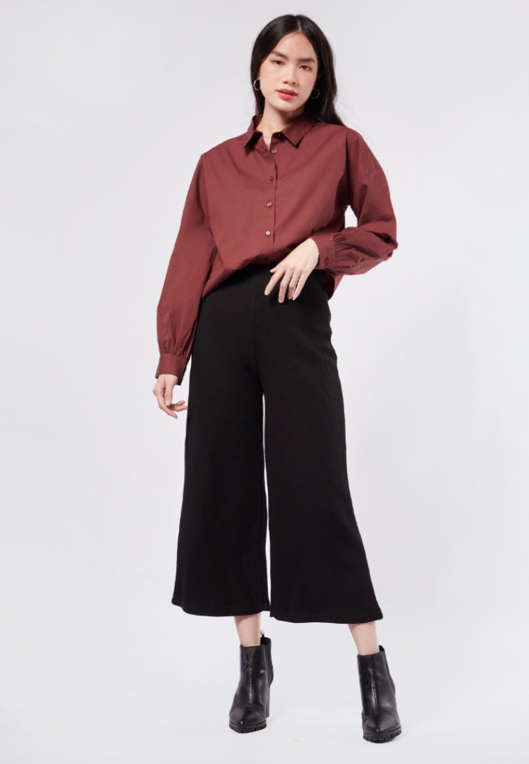 Loose Fit Knit Pants