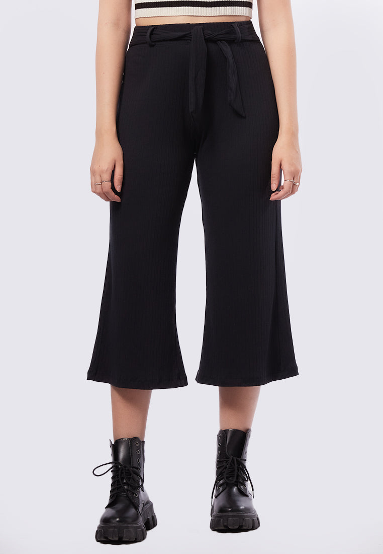 Belted Knit Cullote